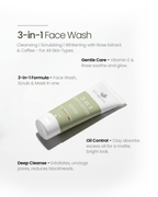 3 in 1 Face wash