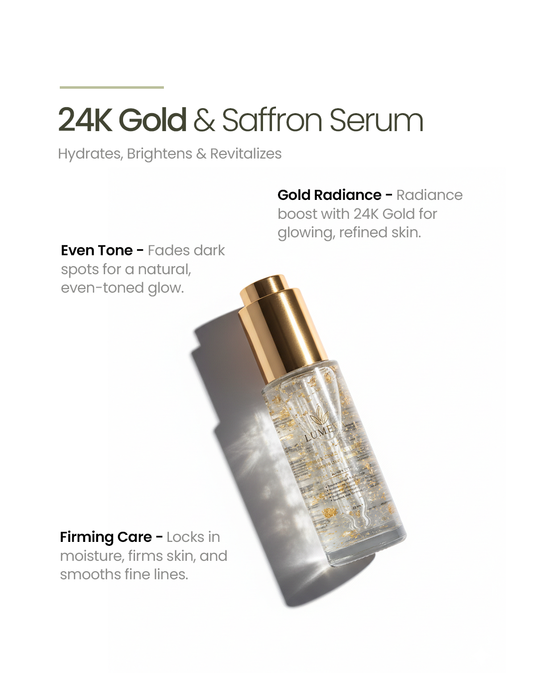 Opulent Gold Face serum