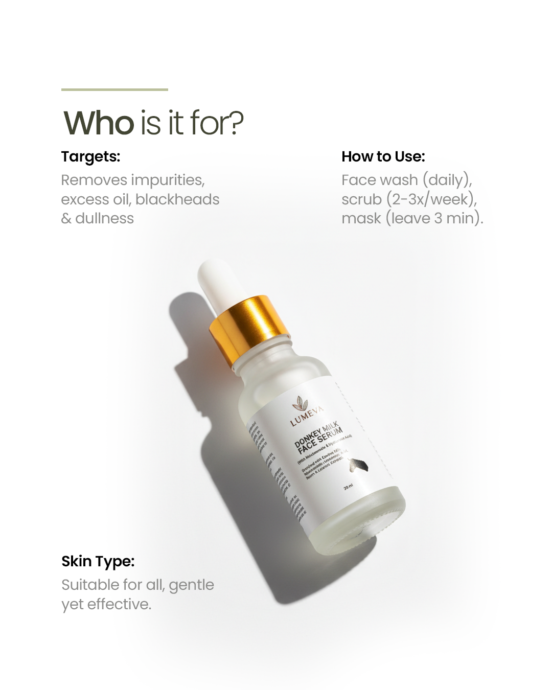 Donkey Milk Face Serum